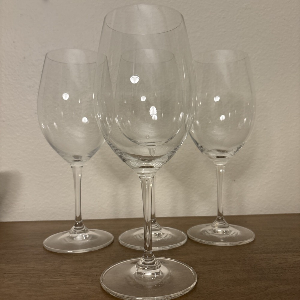 Riedel Vinum Cabernet Merlot Bordeaux Wine Glasses 23 oz Set of 4 - 8.75" H